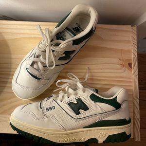 New Balance 550 - Aime Leon Dore White Green WORN ONCE